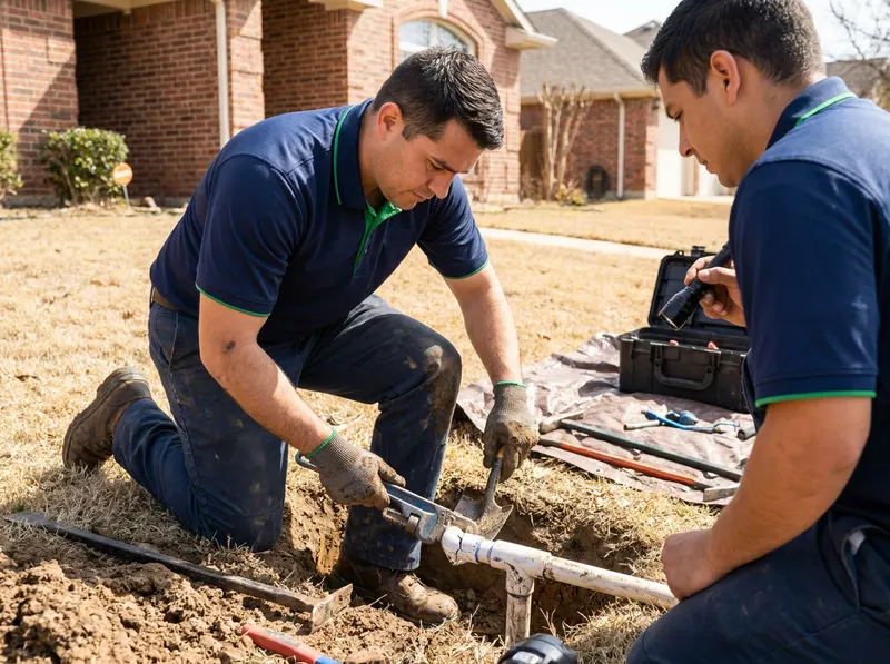 Sprinkler Leak Repair in Dallas, TX