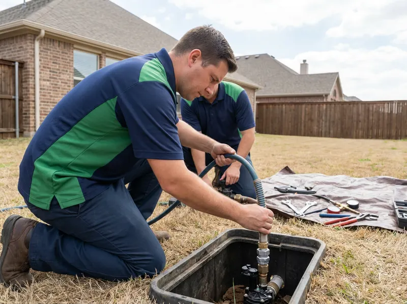 Sprinkler System Winterization in Dallas, TX