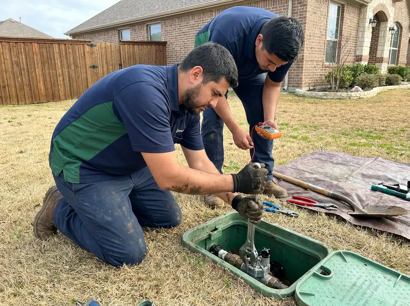 Sprinkler Valve Repair in Dallas, TX